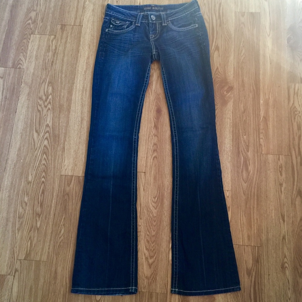 MEK Denim Jeans Women 27 x 36 Nagoya Boot Cut A32